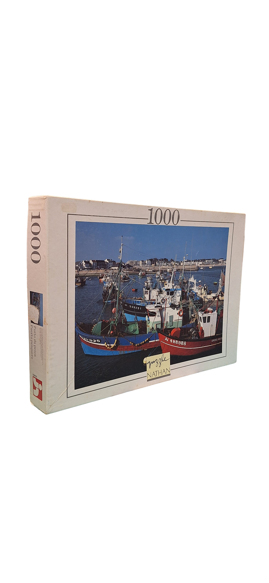 Puzzle 1000 pièces - Port de pêche – Nathan