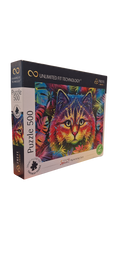 Puzzle 500 pièces – Color Splash : Hypnotizing Gaze – Trefl Prime