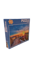 Puzzle 1 000 pièces - Coucher de soleil au bord de l’eau
