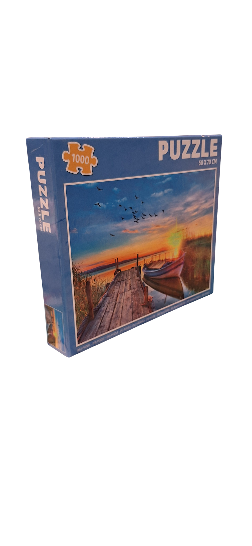 Puzzle 1 000 pièces - Coucher de soleil au bord de l’eau