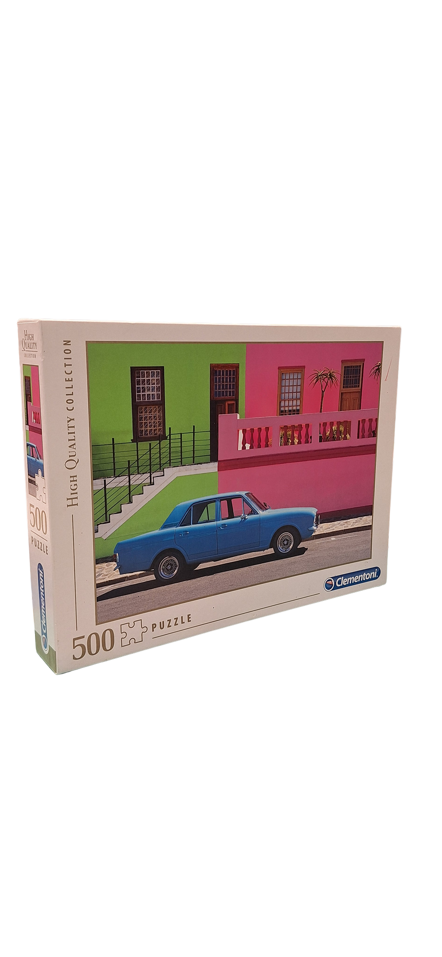 Puzzle 500 pièces - "The blue car" – Clementoni