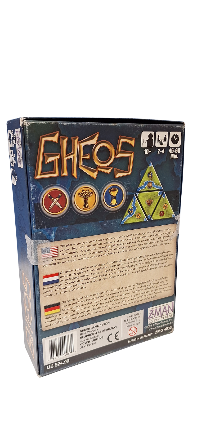 Gheos – Z-Man Games (Anglais)
