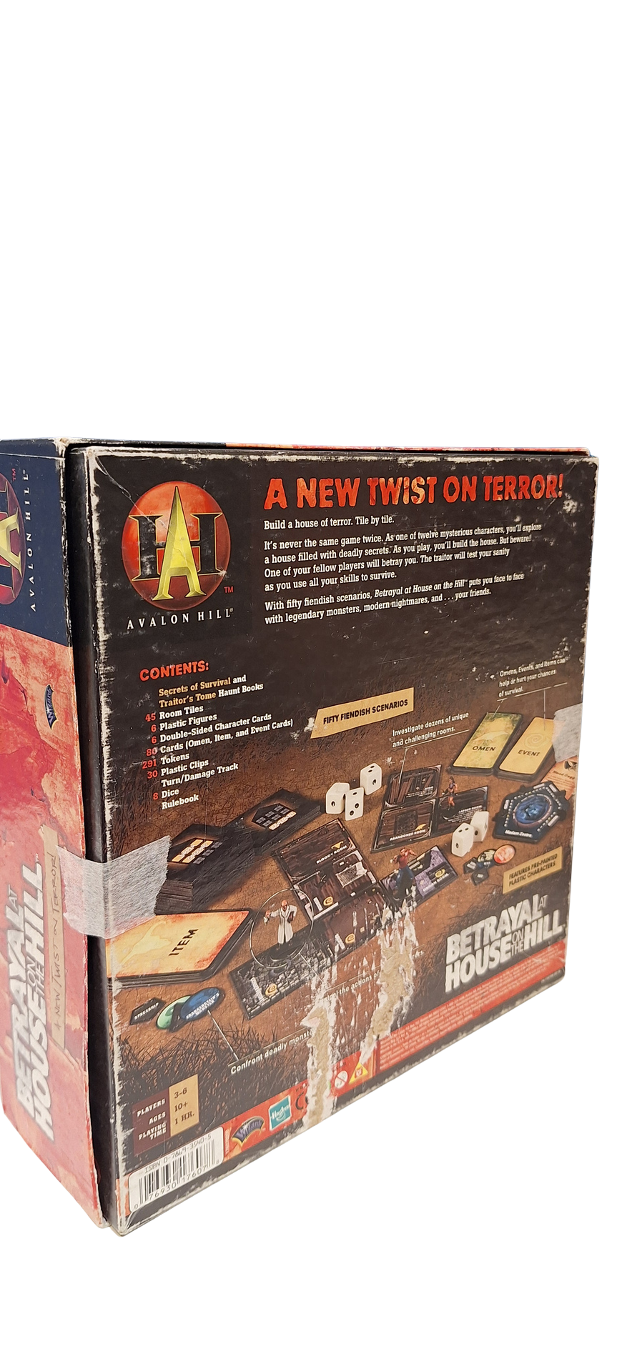 Betrayal at House on the Hill – 1ère édition – Avalon Hill (Anglais)