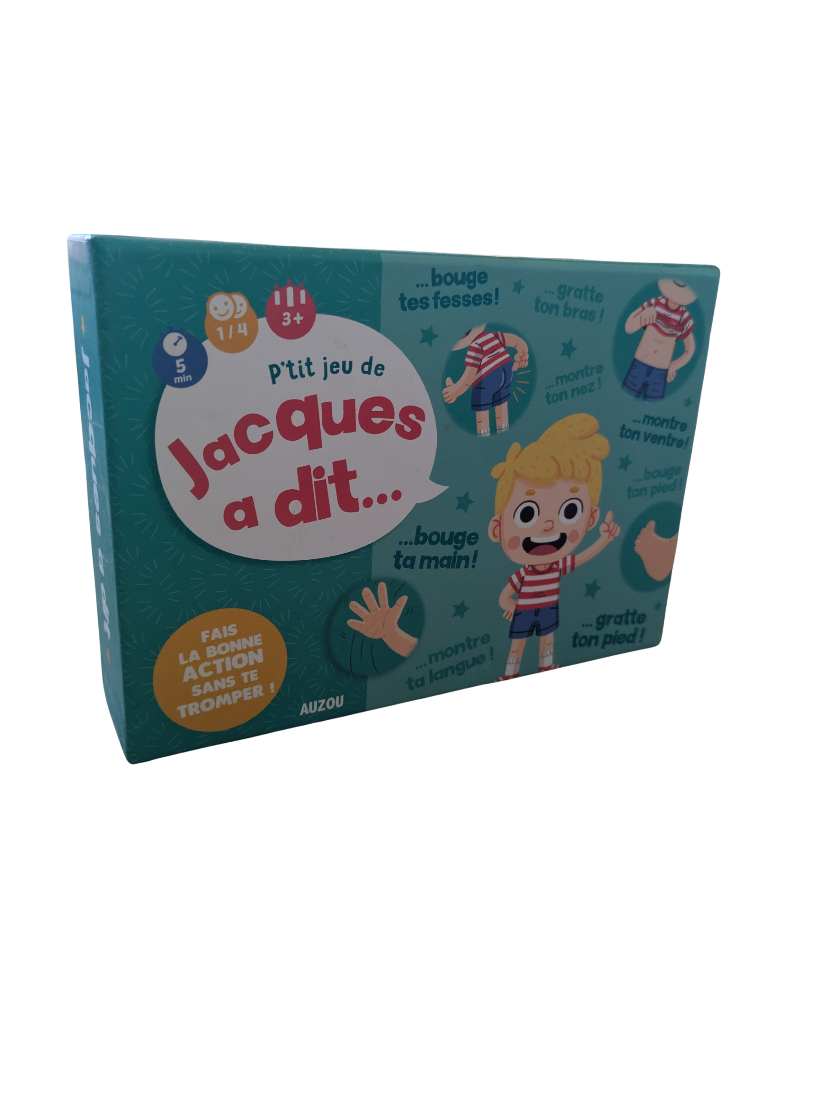 P'tit Jeu de Jacques a Dit – Auzou