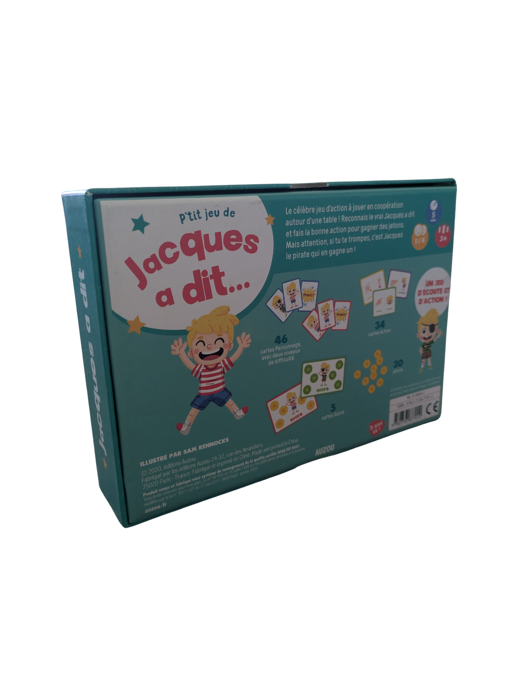 P'tit Jeu de Jacques a Dit – Auzou